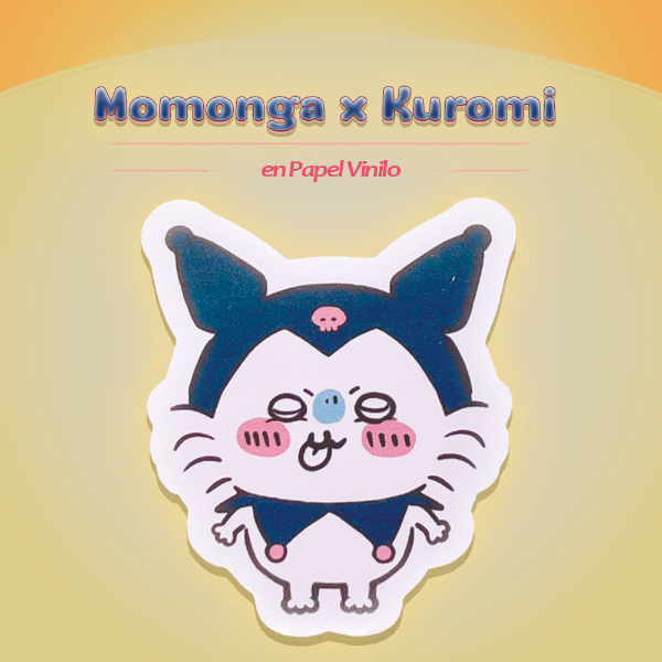 Producto - Momonga x Kuromi (sticker)