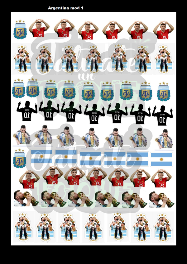 Producto - PLANCHA TAMAÑO A4 ARGENTINA MOD 1