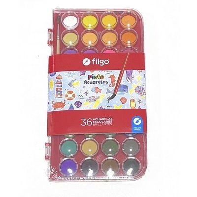 Producto - ACUARELAS PINTO ESTUCHE 36