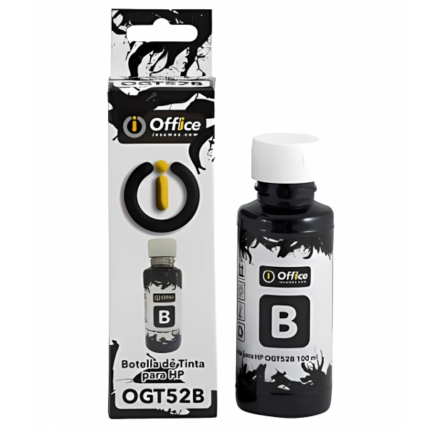Producto - TINTA ALTERNATIVA P/HP 100CC CON APLICADOR OGT51/OGT52B OFFICE