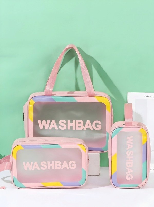 Producto - Washbags x 3 ROSA(2026)