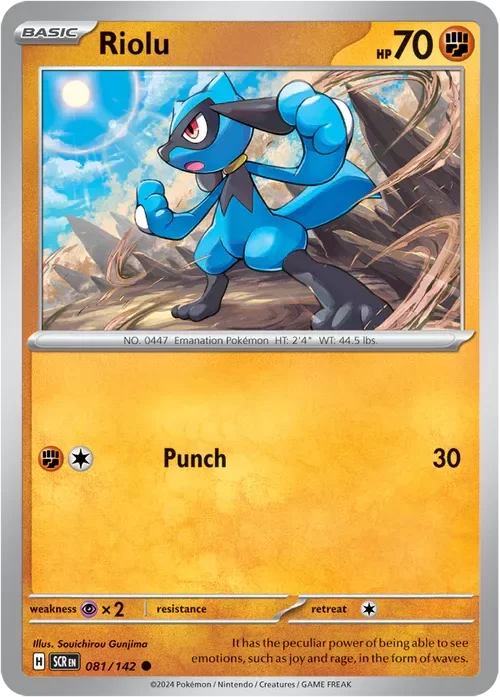 Producto - Riolu - 081/142 - Stellar Crown