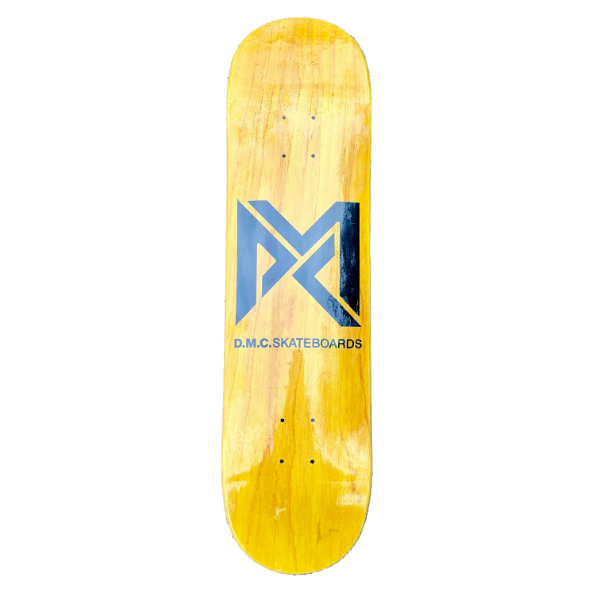 Producto - Tabla Skate Profesional DMC - Full Logo Amarilla N - ENVÍO GRATIS
