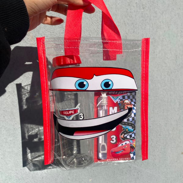 Producto - COMBO 3: Bolsita SIN nombre+ botellita+ mini burbujero x10u personalizados