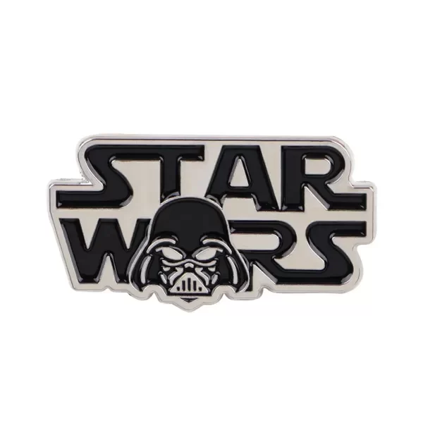 Producto - Pin Star Wars - Logo con Casco Lord Sith