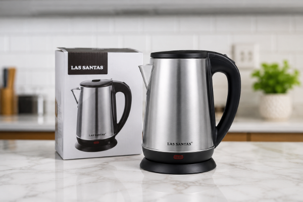 Producto - Pava Eléctrica Las Santas LS-02 Acero Inoxidable 2.3L 2000W