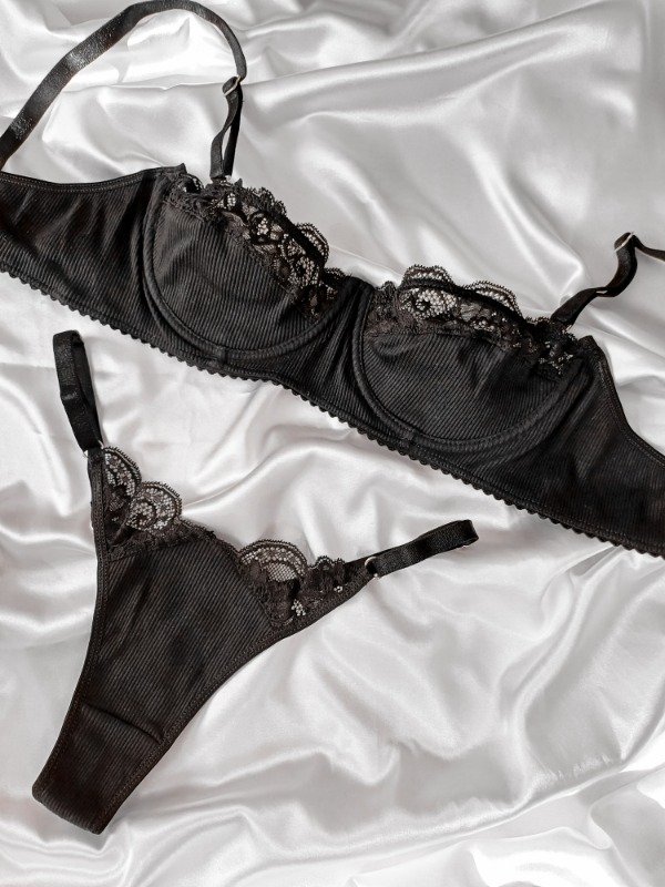 Producto - CONJUNTO SELENE NEGRO