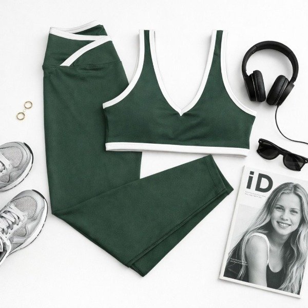 Producto - Conjunto Deportivo Caroline Verde - COD 4631