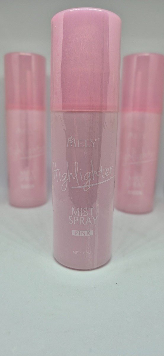 Producto - Iluminador spray  pink Mely