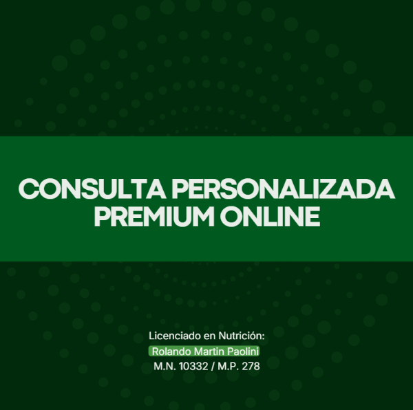 Producto - Consulta Personalizada Premium ONLINE