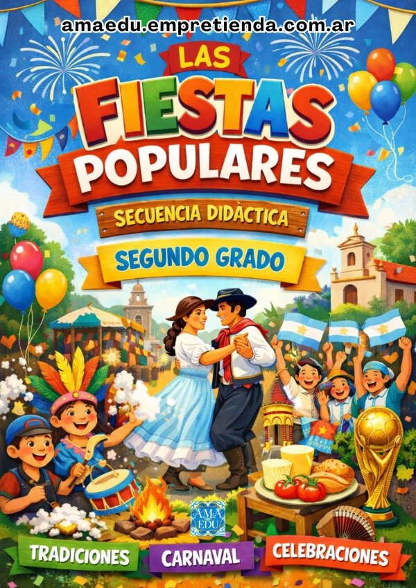 Producto - LAS FIESTAS POPULARES (Sociales, Segundo Grado)