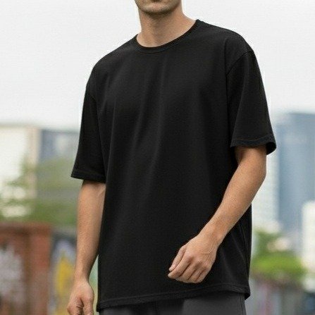 Producto - REMERA OVER - NEGRO