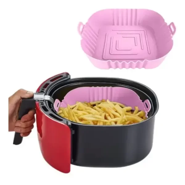 Producto - MOLDE DE SILICONA AIR FRYER CUADRADO