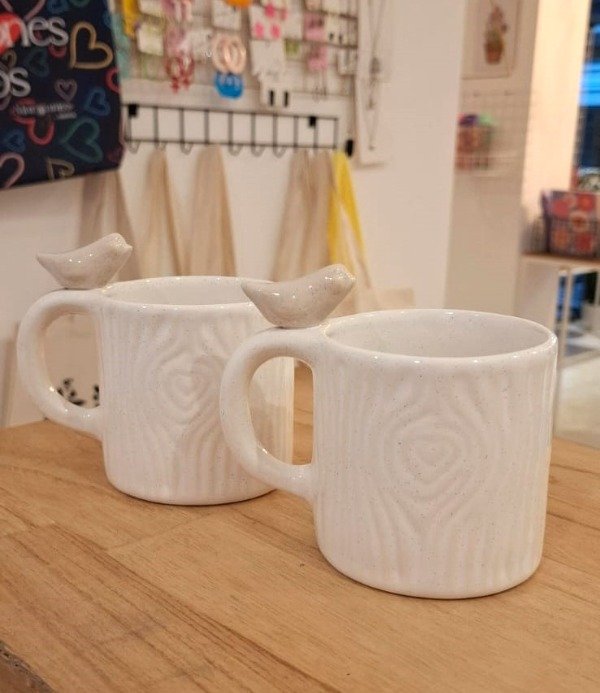 Producto - Taza tronco y pajarito