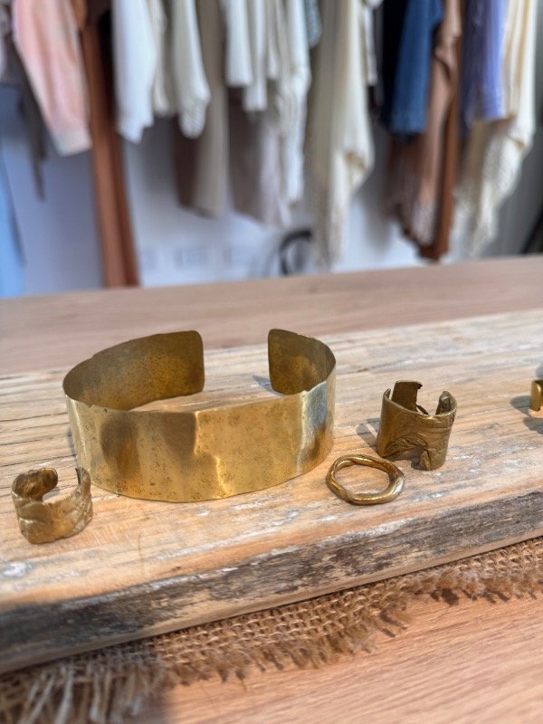 Producto - Anillo cinta ancho doré