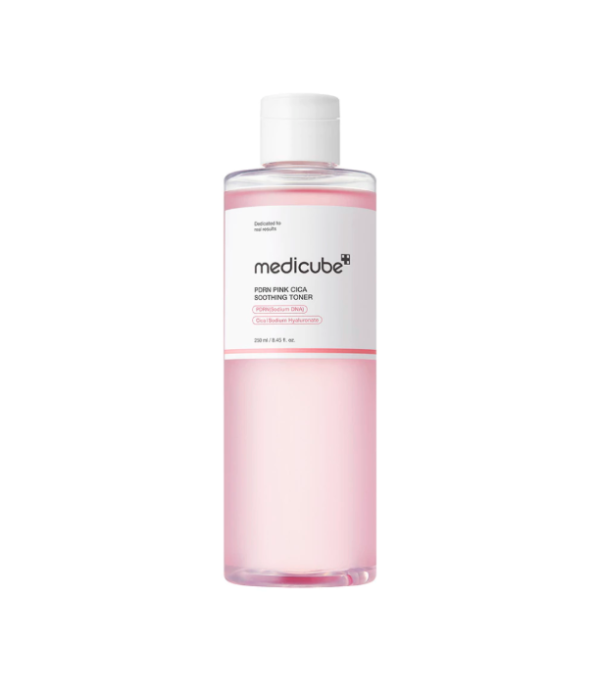 Producto - MEDICUBE PDRN Pink Cica Soothing Toner (250 ml) Tonico Calmante Hidratante