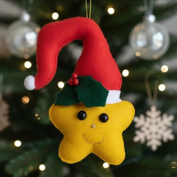 Producto - Adorno Navideño Colgante Estrella