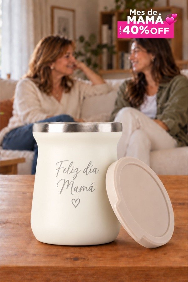 Producto - MATE MATEANDO FLOW DE ACERO TERMICO 236 ML TAPA + BOMBILLA + PERSONALIZADO - 1