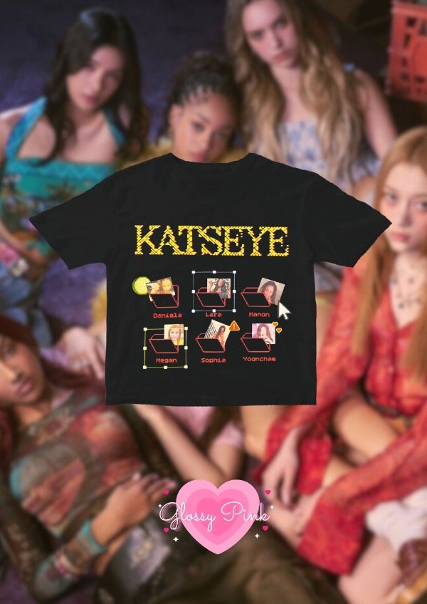 Producto - Baby Tee Katseye - DTF