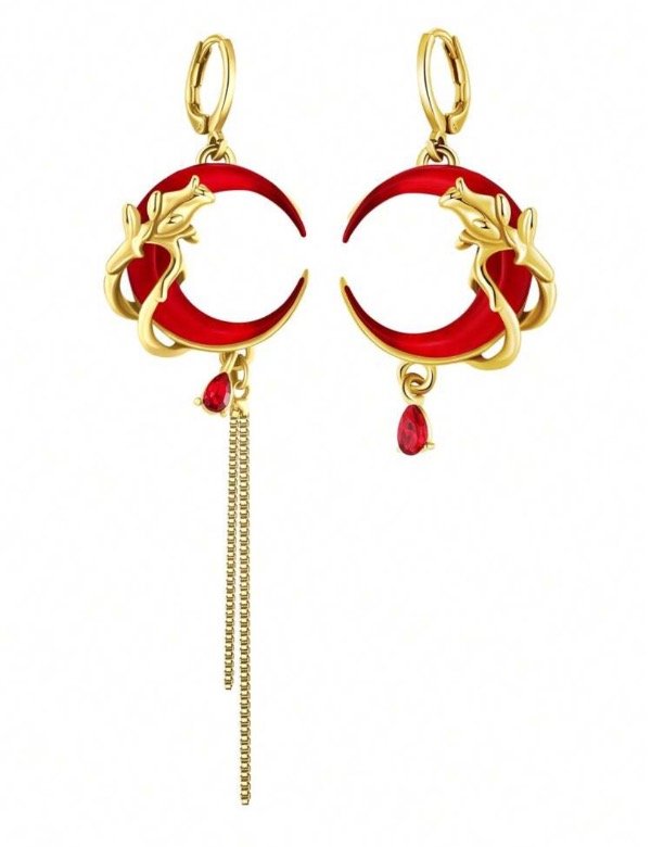 Producto - Aros Moon gold