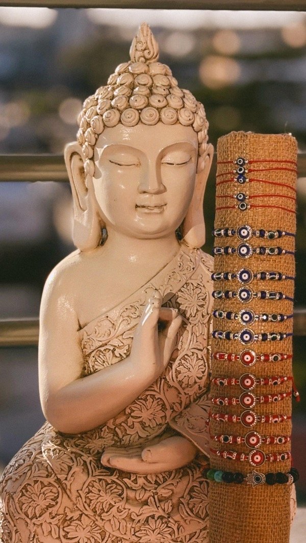 Producto - Pulsera ojo turco artesanal con strass