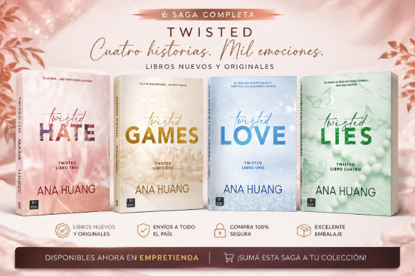 Producto - Pack 4 LIBROS SAGA TWISTED - Ana Huang