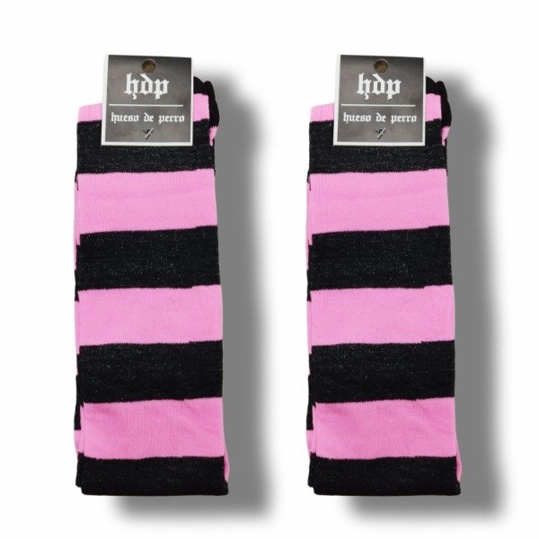 Producto - Rayada Fucsia y Negro - Bucaneras