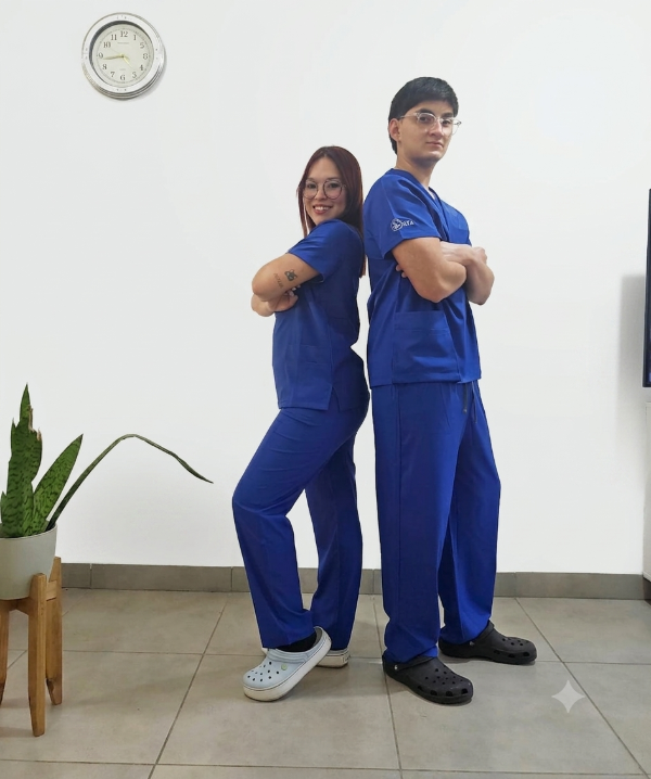 Producto - Ambo NYA - Azul Francia
