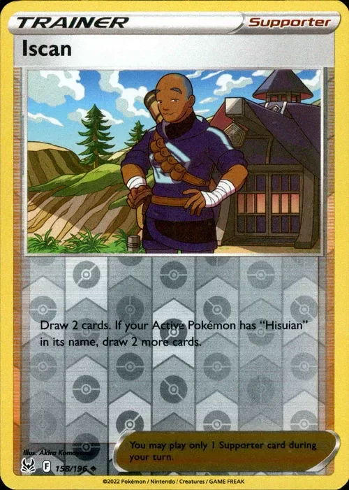 Producto - Iscan - 158/196 - Lost Origin - Reverse Holo