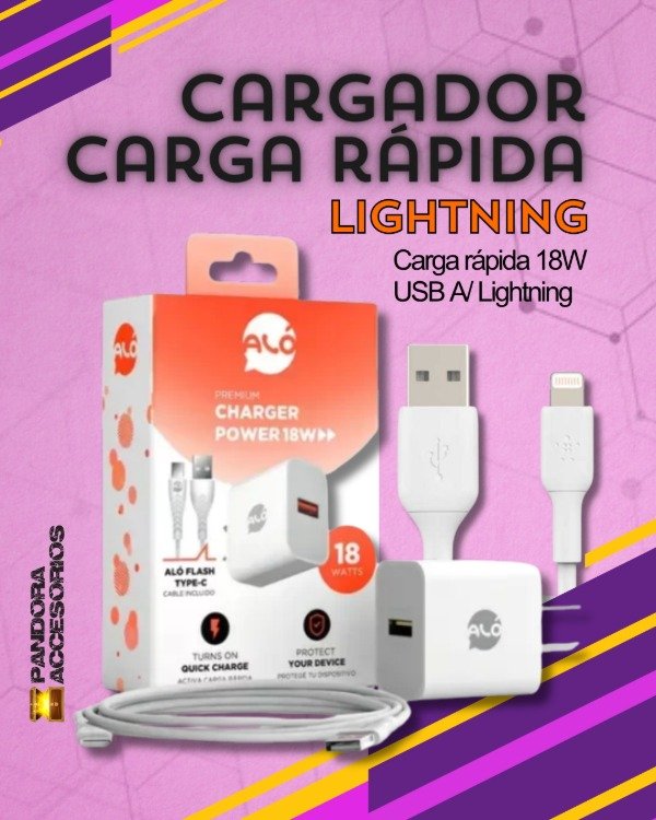Producto - Cargador Flash Charger Power 18W Lightning - 0