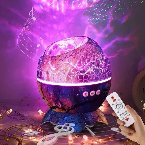 Producto - PROYECTOR PARLANTE BLUETOOTH GALAXIA HUEVO DE DINO E01-2