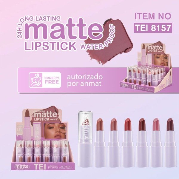 Producto - LABIAL EN BARRA MATTE - TEI