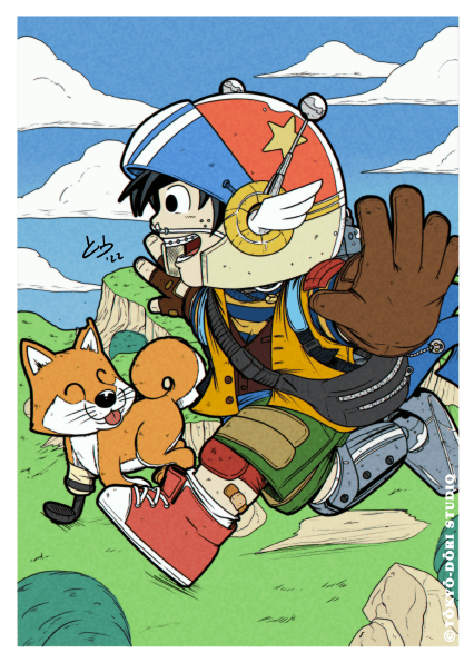 Producto - Print Poster The Kid A5 Tokyo Dori Otorii Anime Store