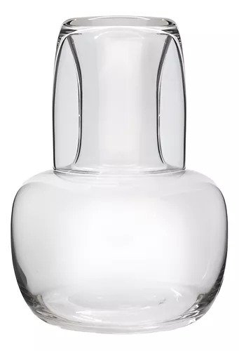 Producto - Set Bonne Jarra Botella + Vaso De Noche Vidrio Nuit Sakura