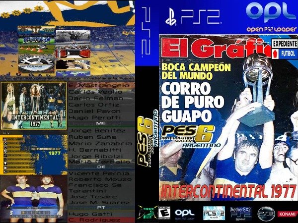 Producto - PES 6 COPA INTERCONTINENTAL 1977 BOCA CAMPEON