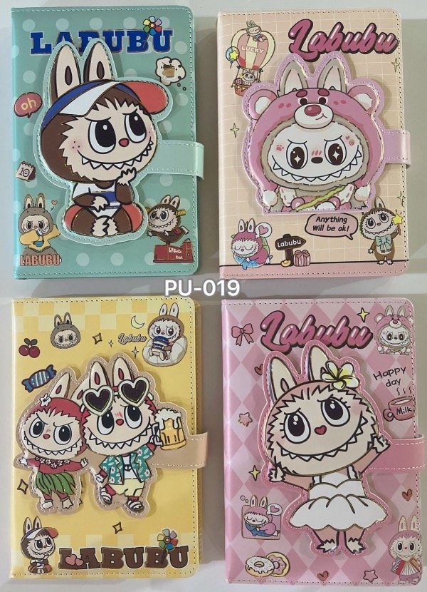Producto - Agenda Labubu squishy