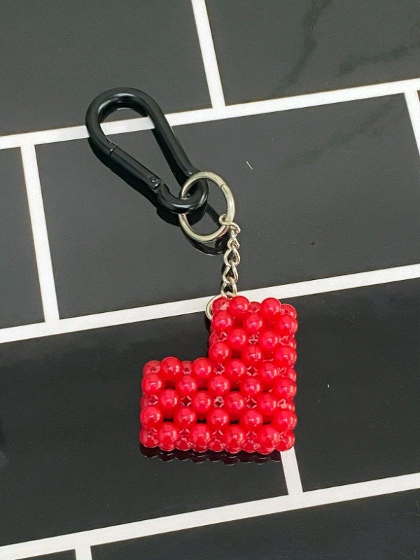 Producto - CHARM LLAVERO AMULETO CORAZON