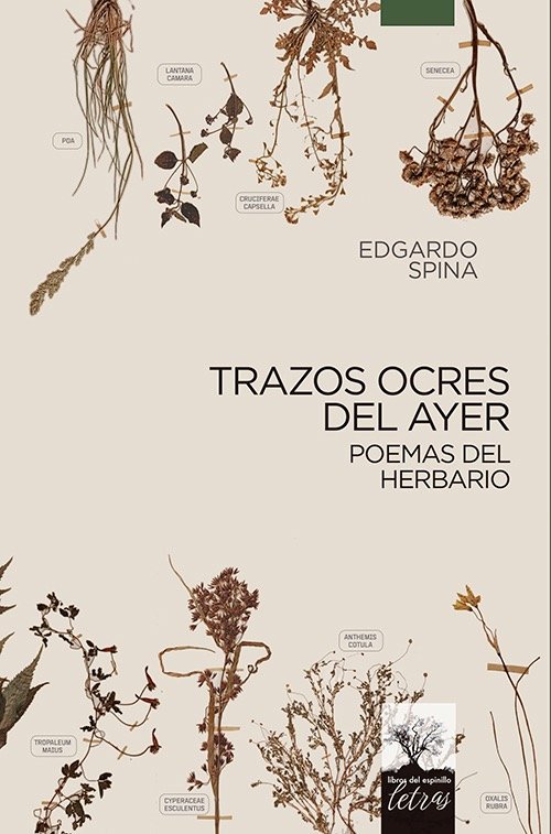 Producto - TRAZOS OCRES DEL AYER - Poemas del herbario - de Edgardo Spina