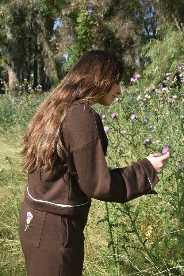 Producto - Buzo Cardo - Chocolate