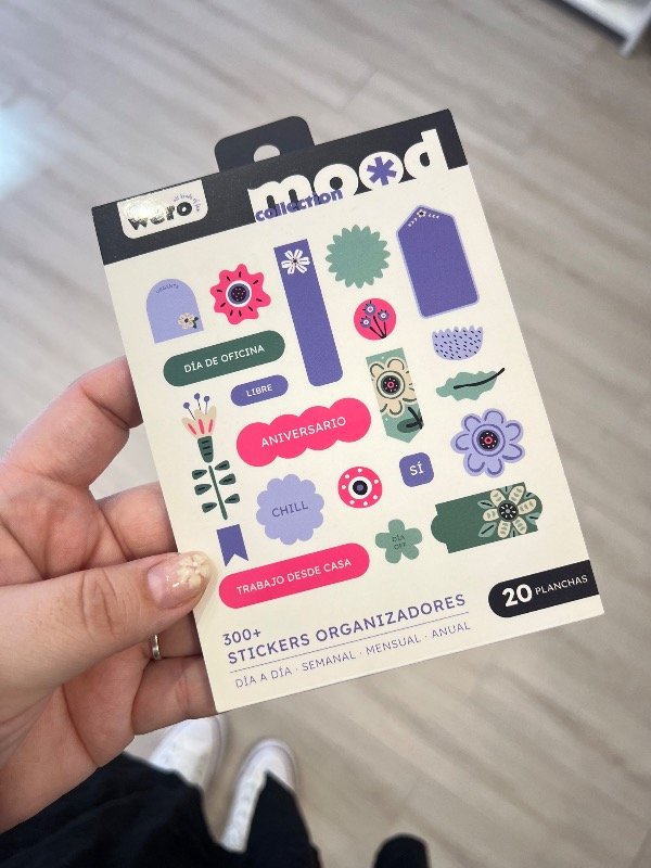 Producto - Stickers organizadores botánico