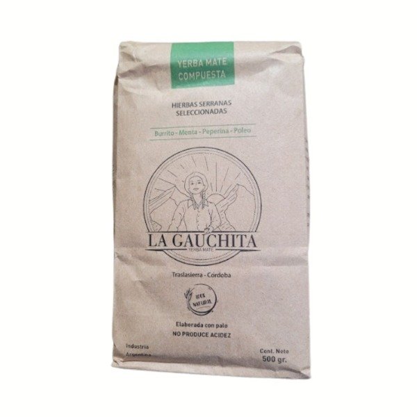 Producto - Yerba mate La gauchita x500g