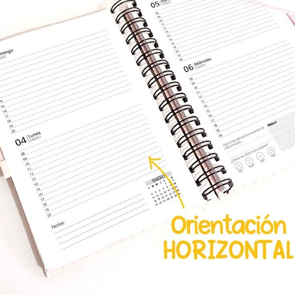 Producto - Agenda 2027 dos dias por pagina horizontal - 0