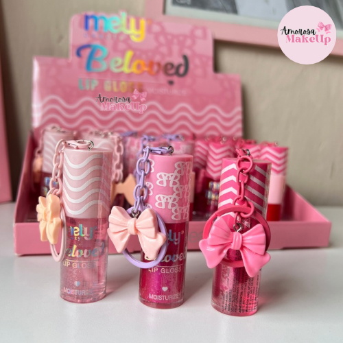 Producto - Lipgloss llavero moñito Mely