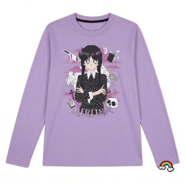 Producto - REMERA MANGA LARGA INFANTIL MERLINA T.12