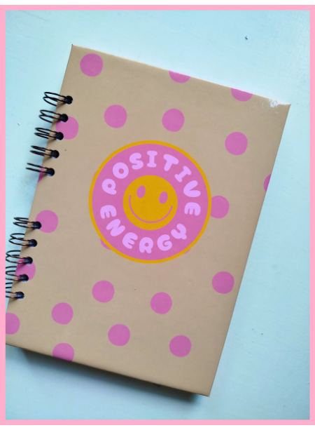 Producto - Cuaderno anillado - Modelo Positive energy