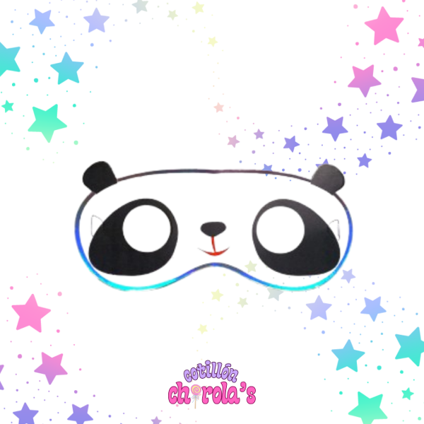 Producto - ANTIFAZ PANDA - 6 UNIDADES