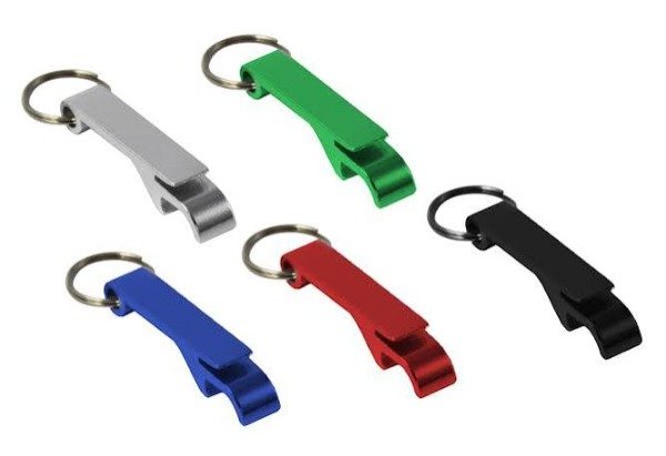 Producto - Llavero Destapador Aluminio Color x 12