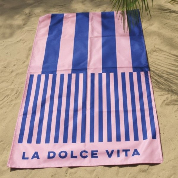 Producto - Lona playera . la dolce vita rayas azules!