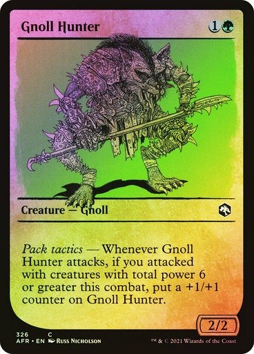 Producto - Gnoll Hunter (Showcase)