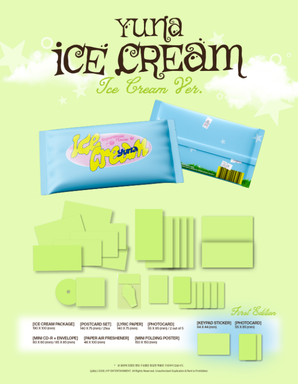 Producto - YUNA ALBUM ICE CREAM  (ICE CREAM VER)